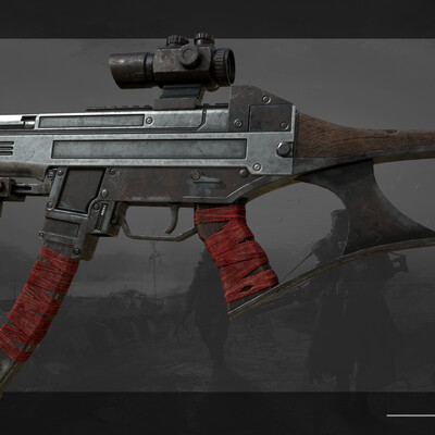 submachine gun Cicada