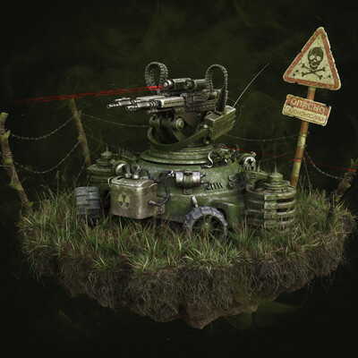 Dangerous lawnmower