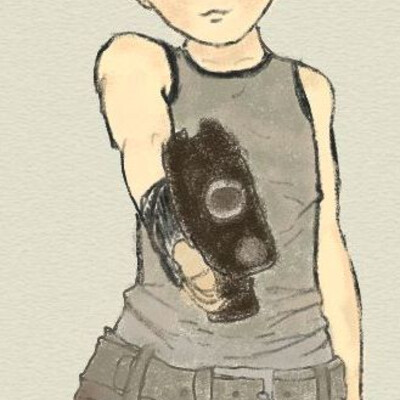 boy with gun