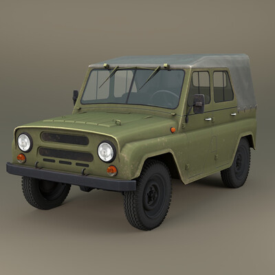 Visualisation of UAZ-469