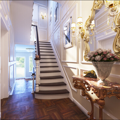 entrance area in a private house