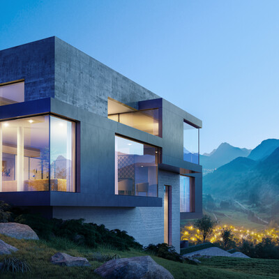 Holiday in the mountains