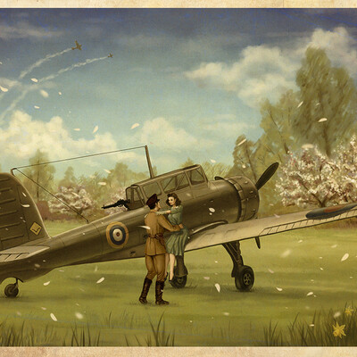 Spring and plane (WofW)