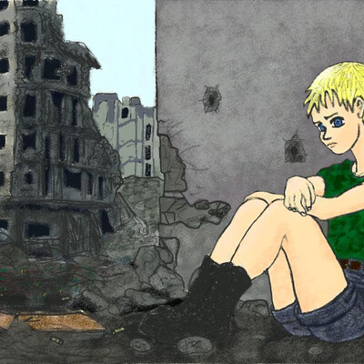 In the ruined city