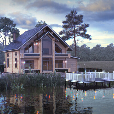 House and Pier
