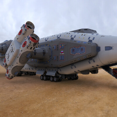 The concept of a transport aircraft with vertical takeoff