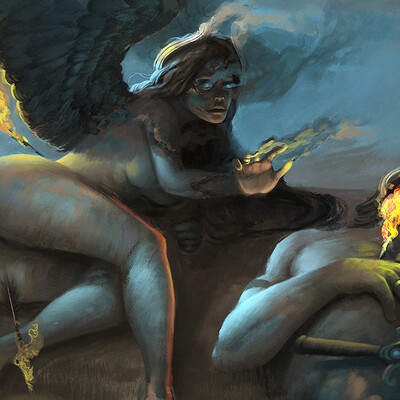 Do angels ever cry?