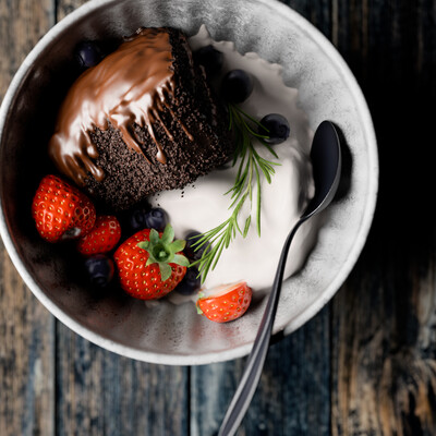 Strawberry desert