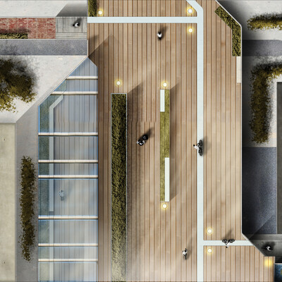 Organization of walking space