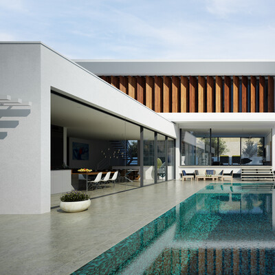 Visualization of Mediterranean Villa