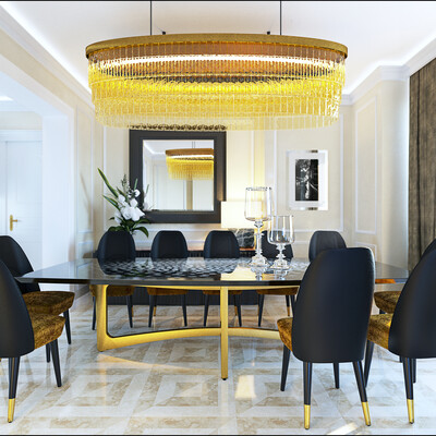 Dining room in a private house