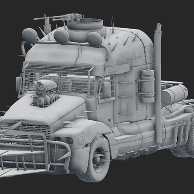 The truck in the event of a zombie apocalypse