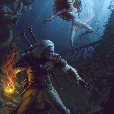 Fight against vampire