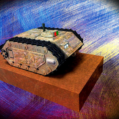 Self-propelled land mine David