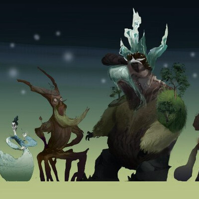 The range of characters in a fairy tale