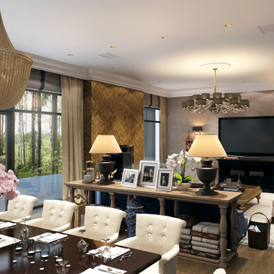 Living Room | Kitchen Room