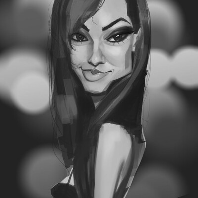 caricature Sasha Grey