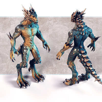 Half-dragon