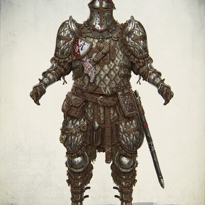 Lamellar armor