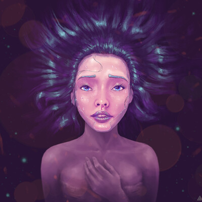 Space woman