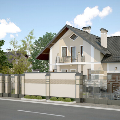 Exterior of a private house