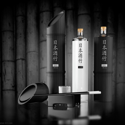 Design and 3D Visualization of the Sake Black Bamboo