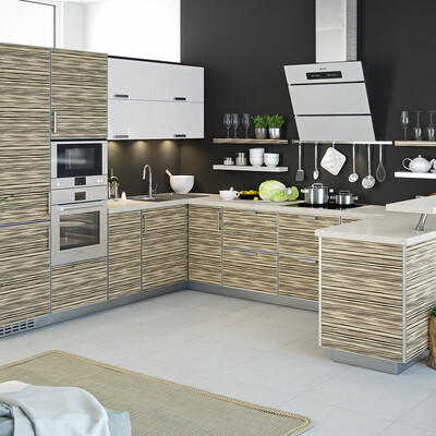Visualization of kitchen for catalog