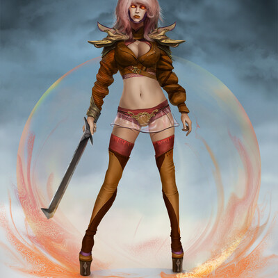 Fiery Witch