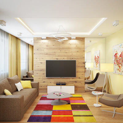 Design project maisonette 203m2 Surgut