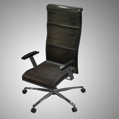Office Chair (Game Low Poly)