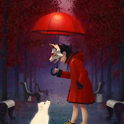 Girl and the Wolf