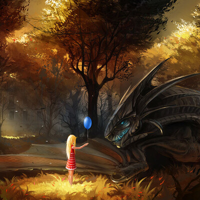 Meeting in the forest