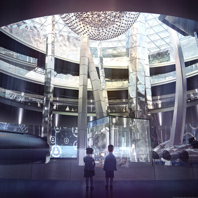 Competition on development of the concept of pavilion of Atomic Energy VDNX
