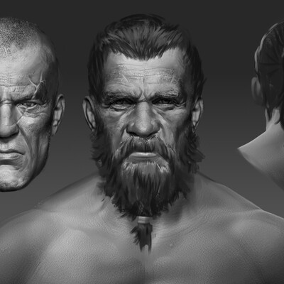 Concepts male heads