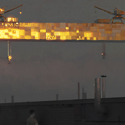 Shipyard Cranes