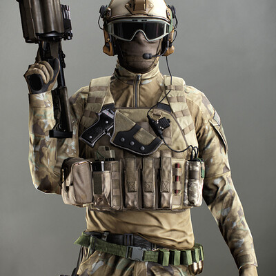 US Special Force Soldier