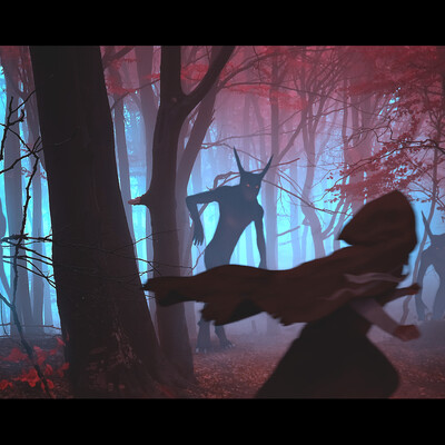 red cloak