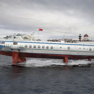 The hydrofoil "Kometa"