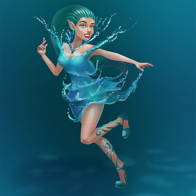Water girl