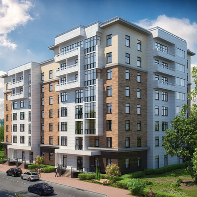 Residential building in Hanti-Mansiysk