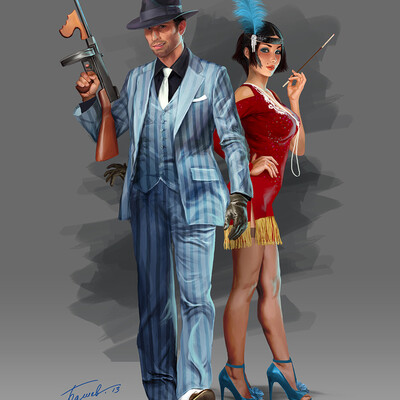 Concepts personazhey - gangsters