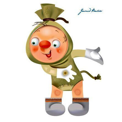 Character number 2, for the children's interactive game.