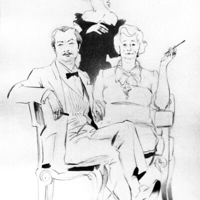Illustration to the poem S.Marshak - "Mister Twister"