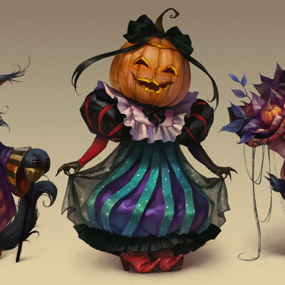 Halloween characters