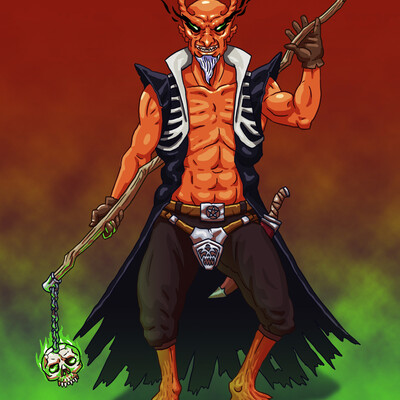 Tifling warlock
