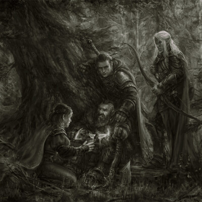 D&D party