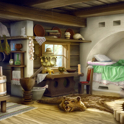 Witch house (interior)