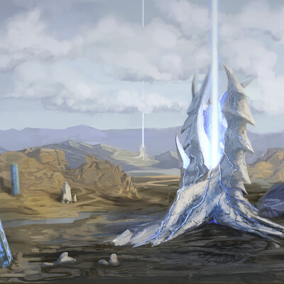 fantasy env. concept art