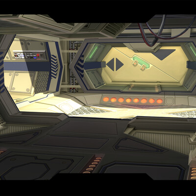 spaceship interior concept