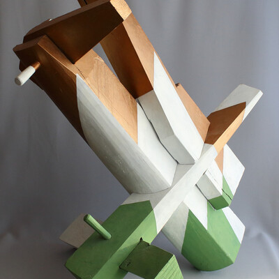 Composition with Suprematist elements